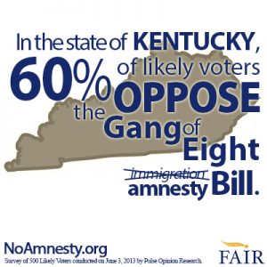 60% of KY Voters Oppose S.744
