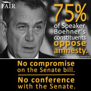 Tell Boehner: No Compromise. No Conference.