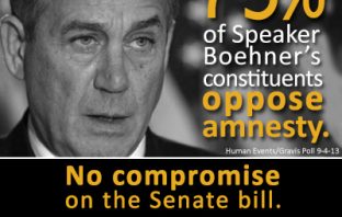 Stockman to Boehner: “No Conference” Tell Boehner: No Compromise. No Conference.