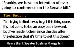 Speaker Boehner Pledges 'No Conference' with Senate Amnesty Bill