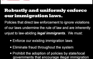 What True Immigration Reform Looks Like: Enforce Our Laws What True Immigration Reform Looks Like: Enforce Laws