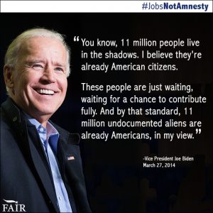 Biden: Illegal Aliens Are Already American Citizens