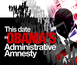 This Date in Obama's Administrative Amnesty