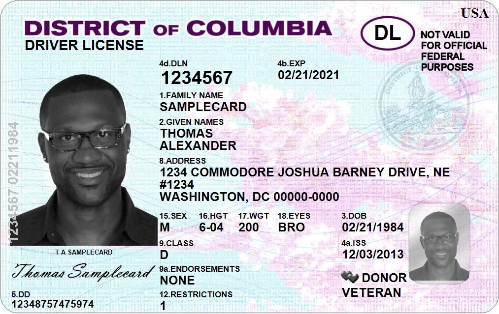 DC Driver's License for Illegal Aliens