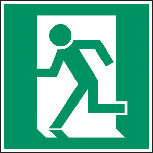 exit sign