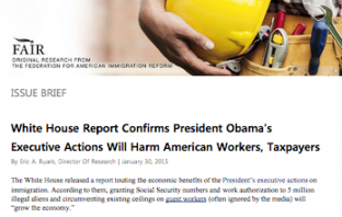 FAIR Issue Brief Scrutinizes White House’s Fuzzy Math