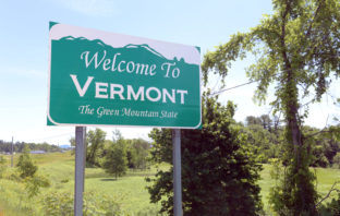 Welcome to Vermont Sign