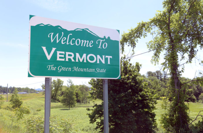 Welcome to Vermont Sign