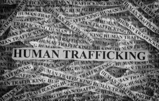 Human trafficking sign