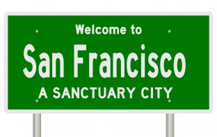 San Francisco Sanctuary Policy Shielded Hate Crime Suspect from Deportation Welcome to San Francisco road sign