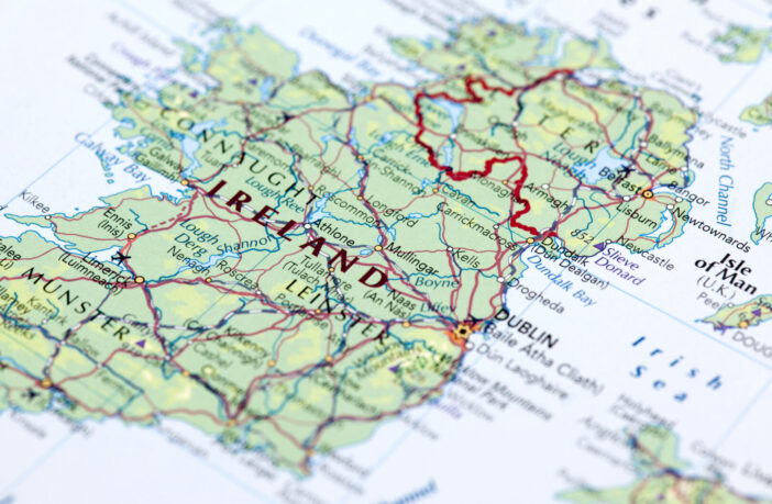 map of Ireland